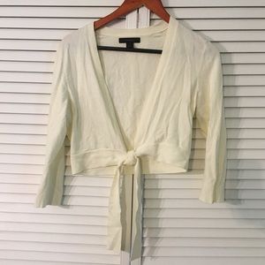 Express Sweaters - Cream shrug/cardigan Express Sweaters - Cream shrug/cardigan